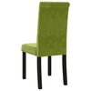 vidaXL virtuves krēsli, 4 gab., gai&scaron;i zaļ&scaron; samts