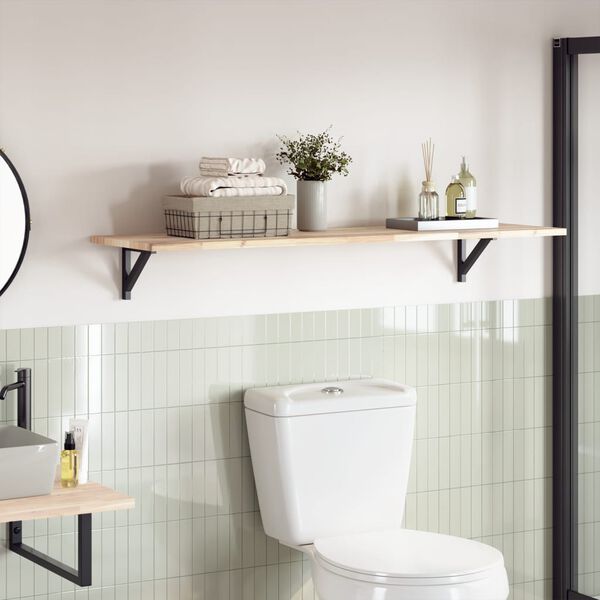 vidaXL galda virsma, 140x40x2 cm, taisnstūra, akācijas masīvkoks