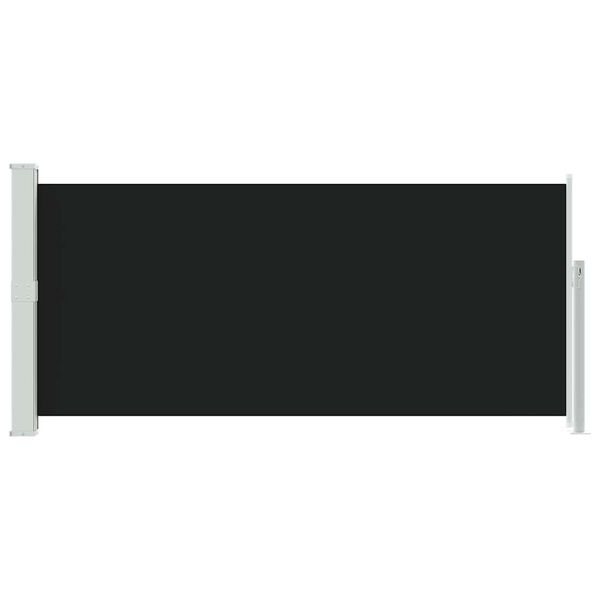 vidaXL izvelkama sānu markīze, 140x300 cm, melna