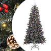 vidaXL Mākslīgā Ziemassvētku eglīte Zaļa 240 cm