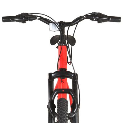 vidaXL kalnu velosipēds, 21 ātrums, 29'', 48 cm rāmis, sarkans