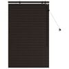 vidaXL Venēcijas žalūzija Tum&scaron;i brūna 80 x 130 cm 35 mm