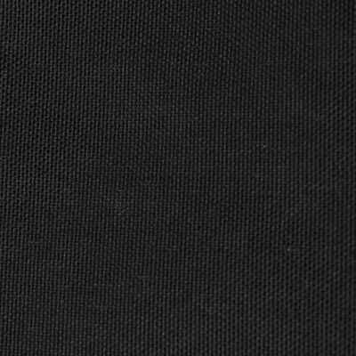 vidaXL saulessargs, taisnstūra forma, 2,5x4 m, melns oksforda audums