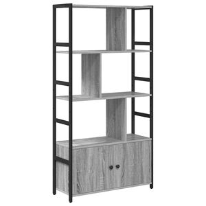 vidaXL Grāmatu plaukts 80 x 30 x 155,5 cm Inženierijas koks
