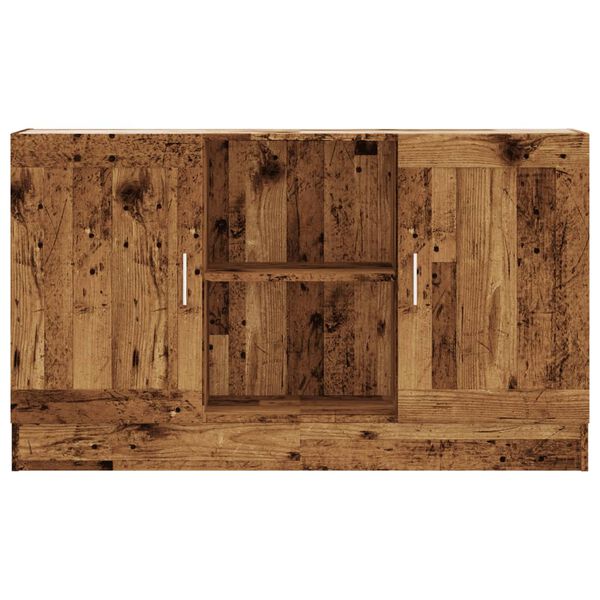 vidaXL kumode, veca koka, 120x30,5x70 cm, inženierijas koks