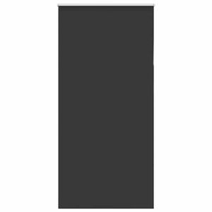 vidaXL rullo žalūzija melna 105x210 cm auduma platums 100,7 cm