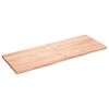 vidaXL vannasistabas letes virsma 160x60x(2-4)cm apstrādāts masīvkoks