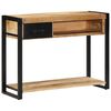 vidaXL konsoles galds 100x35x75 cm Masīv Rough Wood Mango