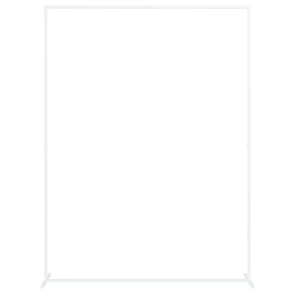 vidaXL Kāzu arka Balts 150 x 49,5 x 200 cm Tērauds