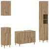vidaXL 4 daļu vannas istabas skapju komplekts ARNHEM Artisan Ozols
