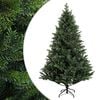 vidaXL Mākslīgā Saliekamā Ziemassvētku Egle 120 cm PVC un metāls Zaļa