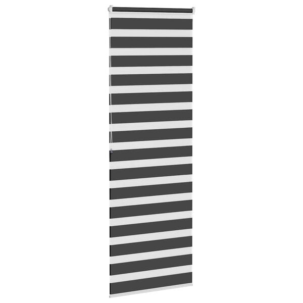 vidaXL žalūzijas zebra 90x200 cm auduma platums 85,9 cm poliesters