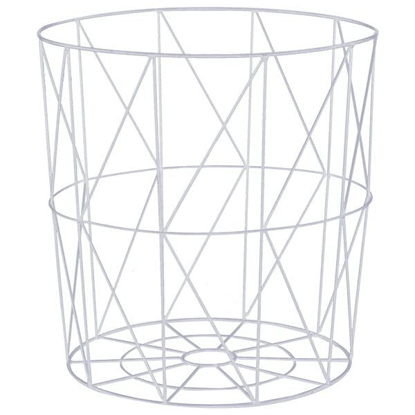 vidaXL kafijas galdiņi, 3 gab., balti