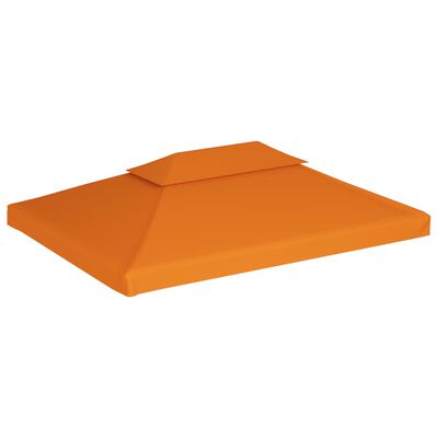 vidaXL nojumes jumta maiņas pārklājs, 3 x 4 m, 310 g/m², oranžs
