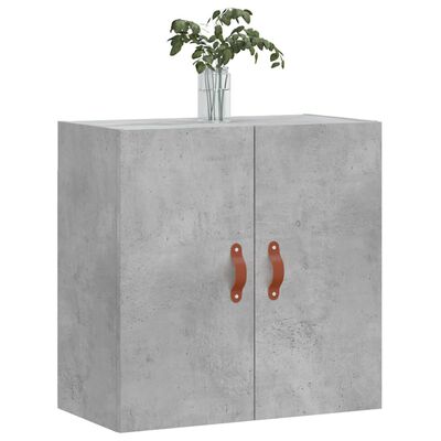 vidaXL sienas skapītis, betonpelēks, 60x31x60 cm, inženierijas koks