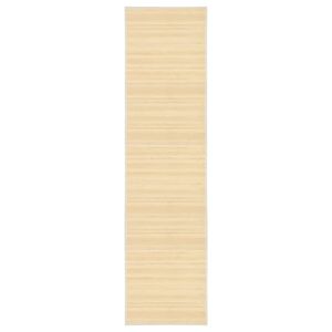 vidaXL paklājs, bambuss, 80x300 cm, dabīgā krāsā