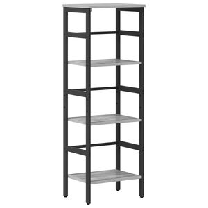 vidaXL Grāmatu plaukts 3 līmeņi 40 x 29,5 x 115 cm Inženierijas koks