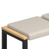 vidaXL Solspilvens 4 gab. Tekstūrēts samts Harmonija Dziļums 35 cm