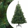 vidaXL Mākslīgā Saliekamā Ziemassvētku Egle Zaļa 120 cm PVC