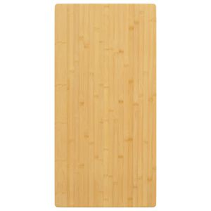 vidaXL galda virsma, 50x100x1,5 cm, bambuss