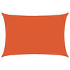 vidaXL saulessargs, 160 g/m&sup2;, taisnstūra, oranžs, 5x7 m, HDPE