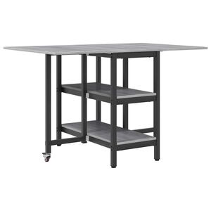 vidaXL Ēdamistabas galds 122 x 80 x 76,5 cm Inženierijas koks