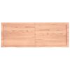 vidaXL vannasistabas letes virsma 140x50x(2-6)cm apstrādāts masīvkoks