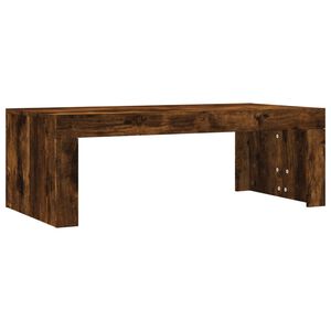 vidaXL kafijas galdiņ&scaron;, koka krāsa, 102x50x36 cm, inženierijas koks