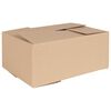 vidaXL Salokāma kaste 50 gab. Dabiska 35 x 24 x 15 cm Kartons