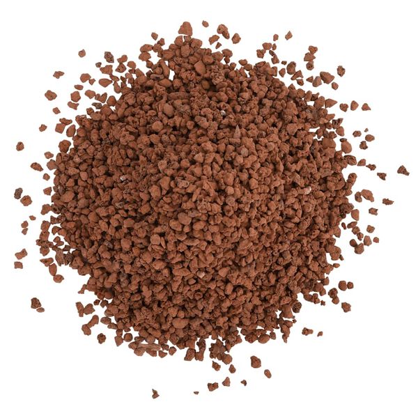 vidaXL vulkāniskie ieži, 25 kg, sarkani, 5-8 mm