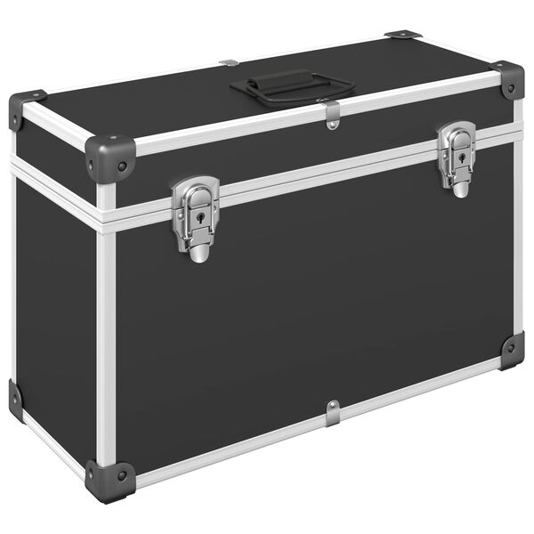 vidaXL Kabineta rokturi Melna 85 x 45 mm Metāls