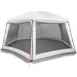 vidaXL baseina telts ar noņemamām mu&scaron;u un sieta sienām 618x532 cm