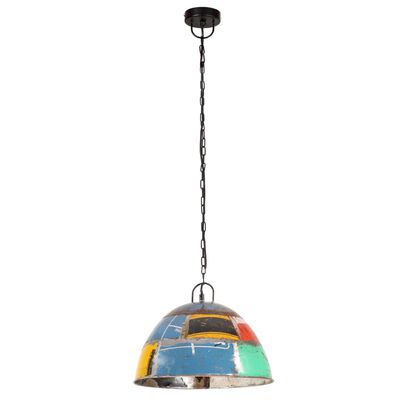 vidaXL griestu lampa, industriāla, daudzkrāsaina, 25 W, 41 cm, E27