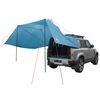 vidaXL Auto telts 350 x 250 cm Zila Poliesters un tērauds