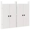 vidaXL Virtuves durvis MEPPEL 2 gab. Balts 50 x 9 x 82 cm