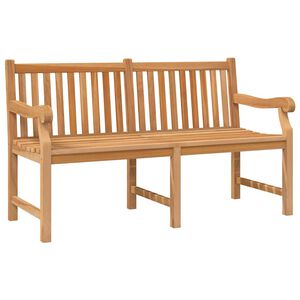 vidaXL dārza sols, 150 cm, masīvs tīkkoks