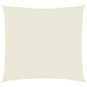 vidaXL saulessargs, 3,6x3,6 m, kvadrāta forma, krēmkrāsas audums