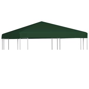 vidaXL nojumes jumta pārsegs, 310 g/m&sup2;, 3x3 m, zaļ&scaron;