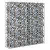 vidaXL gabions ar vāku, cinkots tērauds, 80x20x100 cm