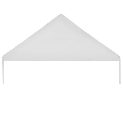 vidaXL svinību telts jumts, 4x8 m, balts