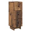vidaXL Atvilktņu skapis Vecs koks 33 x 34,5 x 90 cm Inženierijas koks