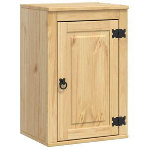 vidaXL Plakans SKI Medus Brūns 40 x 32 x 60 cm Ciets priedes koks