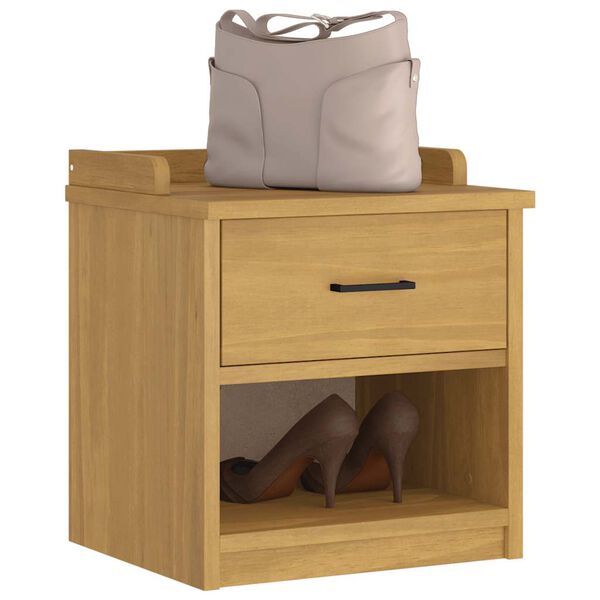 vidaXL gaiteņa sols SANDNES 45x40x50 cm masīvkoka priede