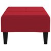 vidaXL kājsoliņ&scaron;, 78x56x32 cm, vīnsarkans samts