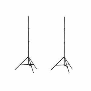 2 Trijkāju Gaismas Statīvi 78 - 210 cm