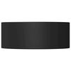 vidaXL Galds futbola bampers 16 gab. Melns 2,7 x 2,7 x 1,3 cm TPE