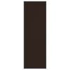 vidaXL durvju paklājs, brūns, 60x180 cm