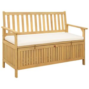 vidaXL Sols ar glabātuvi 2 -Seater 120 x 63 x 84 cm Taisnstūra