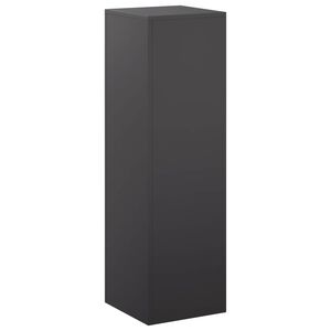 vidaXL Augu statīvs Melns 30 x 30 x 100 cm Tērauds