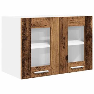 vidaXL Piekarams skapītis Vecs koks 60 x 31 x 40 cm Inženierijas koks